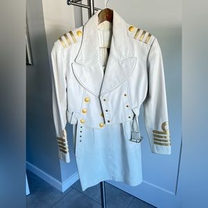 Michael Hoban North Beach Leather Dress & Jacket Set